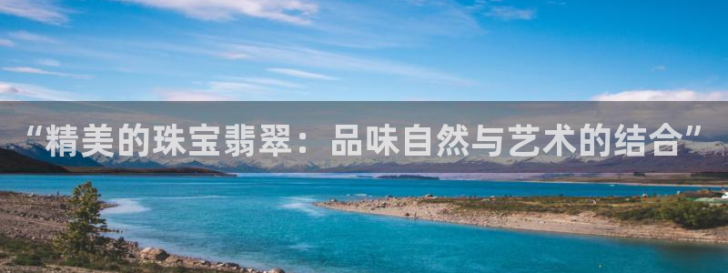 新宝5登录测速中心：“精美的珠宝翡翠：品味自然与艺术的结合”